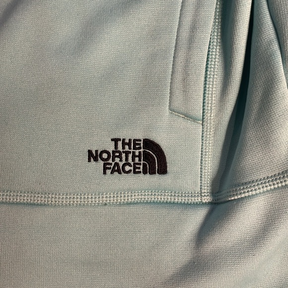 THE NORTH FACE Funnel Cowl Neck Pullover Hoodie Sweatshirt Medium blue - Picture 4 of 9